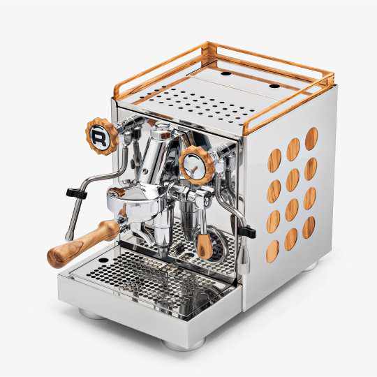Machine Café Professionnelle 1.8L Machine à Expresso Rocket Appartamento Blanc - Groupe E61, Design Compact Espresso Appartamento Blanc