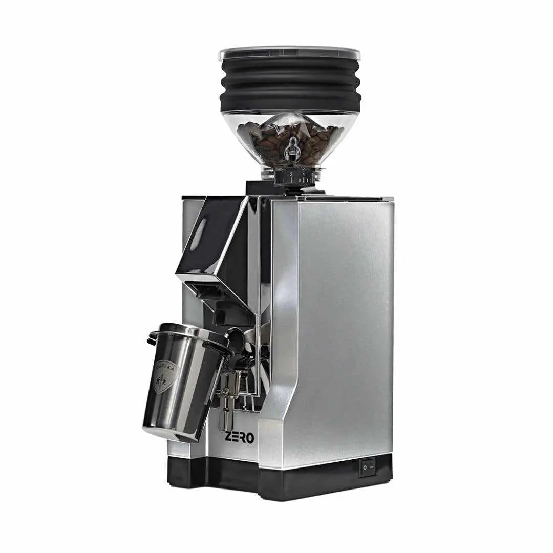 Eureka Mignon Zero - moulin à café dose unique-Eureka-Chrome-Barista et Espresso