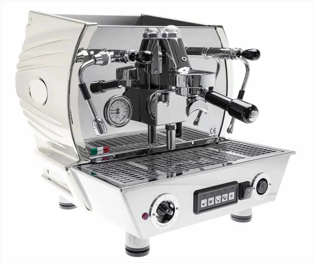 La Nuova Era Altea Vintage Machine à espresso commerciale-Commerciale-La Nuova Era-1 groupe-Blanc-Barista et Espresso