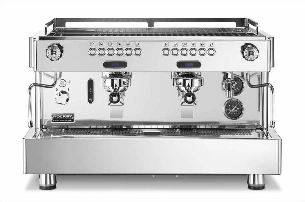Rocket Espresso RE A Timer Machine à espresso commerciale-Commercial-Rocket Espresso-3 groupes-Barista et Espresso