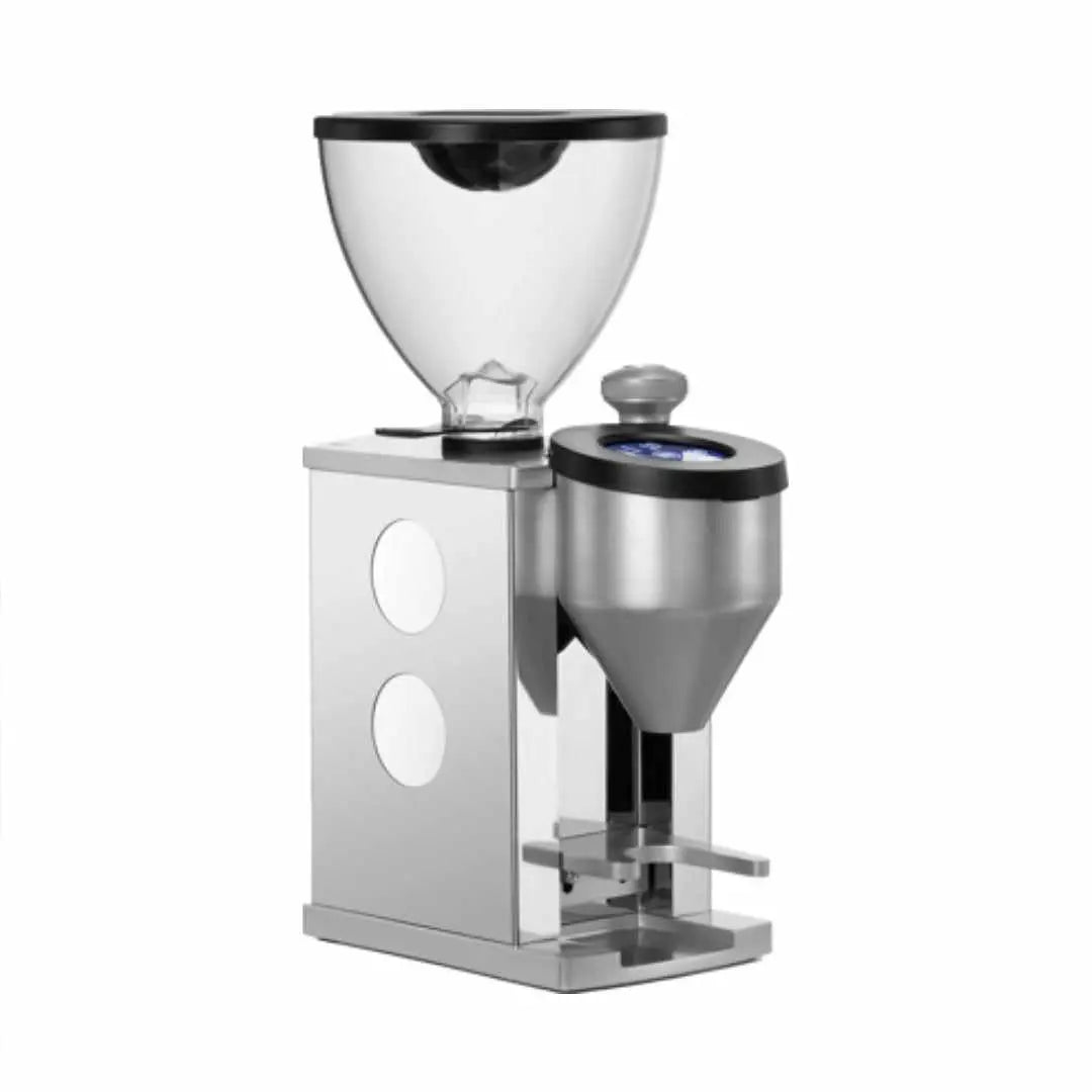 Rocket Faustino 3.1-Disques plats de 50 mm-Rocket Espresso-Chrome/Blanc-Barista et Espresso