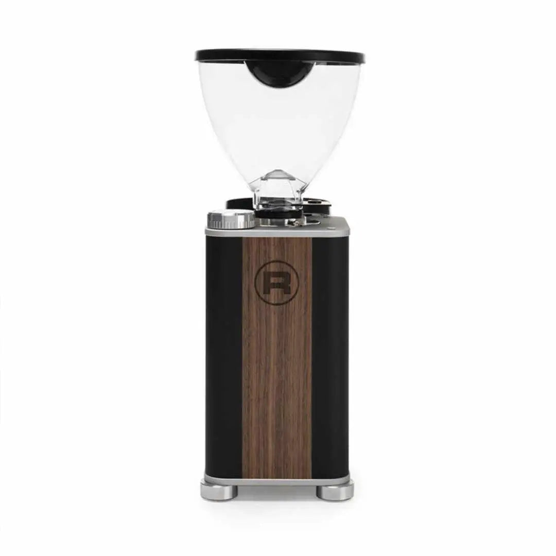 Rocket Giannino-55 mm Plaques de mouture plates-Rocket Espresso-Noir/Bois-Barista et Espresso