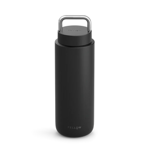 Mug isotherme mat noir avec poignée pratique pour les voyages, partie de Take away, Fellow, Dernières nouveautés, tout sur le café.