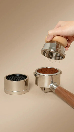 Ensemble d'accessoires Pucks Espresso - Bois TIMEMORE
