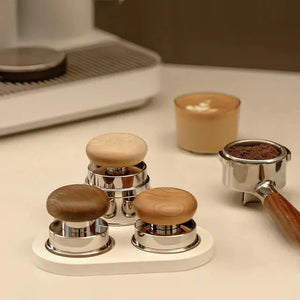 Ensemble d'accessoires Pucks Espresso - Bois TIMEMORE