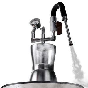 Aleman AK-74 plaque de cuisson avec buse vapeur pour lait | Vapeur sèche professionnelle pour Latte Art