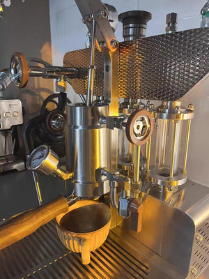 Aleman 6S machine à levier double chaudière | Technologie de groupe saturé
