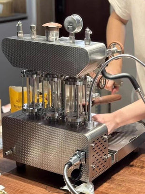 Aleman 6S machine à levier double chaudière | Technologie de groupe saturé