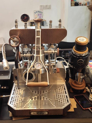 Aleman 6S machine à levier double chaudière | Technologie de groupe saturé