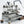 Aleman 7P machine à expresso semi-automatique commerciale | Pompe à engrenages et profilage via application