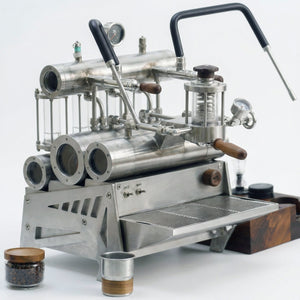 Aleman 7P machine à expresso semi-automatique commerciale | Pompe à engrenages et profilage via application