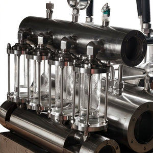 Aleman 7P machine à expresso semi-automatique commerciale | Pompe à engrenages et profilage via application