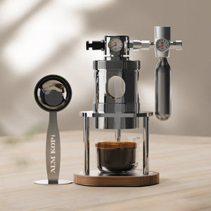 Aleman micro machine à espresso pneumatique | 58 mm à air comprimé pour bureau