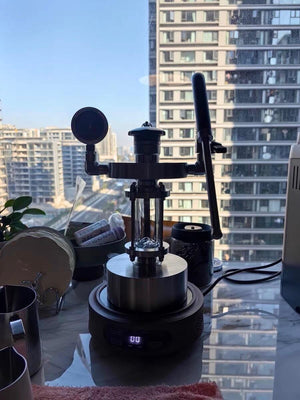 Station à vapeur visuelle Aleman série Z | Mousseur à lait professionnel (modèle Gatling)