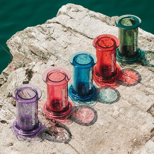 AeroPress rose transparent
