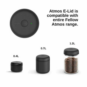 Couvercle électrique noir pour scellage sous vide des contenants à café, partie de Fellow, EspressoGear, pièces détachées, tout sur le café.