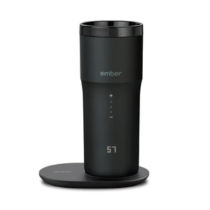 Mug de voyage électrique pour café noir V2 - 355ml avec écran digital et plaque chauffante pour température optimale du café.