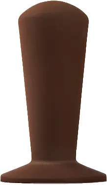 Poignée de rechange Luce marron, design ergonomique pour préparation Espresso et café.