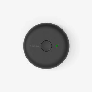 Couvercle électrique mat noir avec bouton et indicateur LED vert pour conservation sous vide, partie de Fellow, EspressoGear, tout sur le café