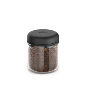 Bocal en verre pour conservation du café avec fermeture sous vide électrique, partie de Fellow, Rangement, EspressoGear, Dernières nouveautés, tout sur le café.