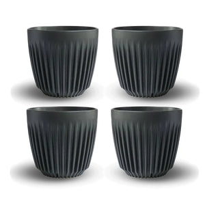 Tasse 6oz Charcoal 4pcs - Huskee HUSKEE