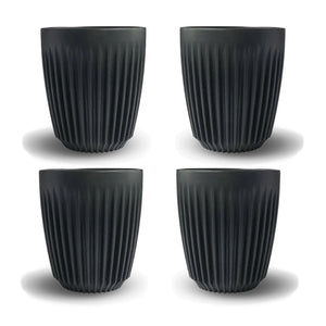 Tasse 8oz Charcoal 4pcs - Huskee HUSKEE