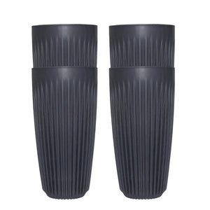 Tasse 16oz Charcoal 4pcs - Huskee HUSKEE
