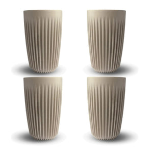 Tasse 12oz Naturel 4pcs - Huskee HUSKEE