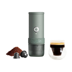 Machine Espresso portable Mino - Vert canyon OUTIN
