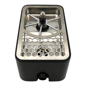 Mini rince-verres avec jet rotatif