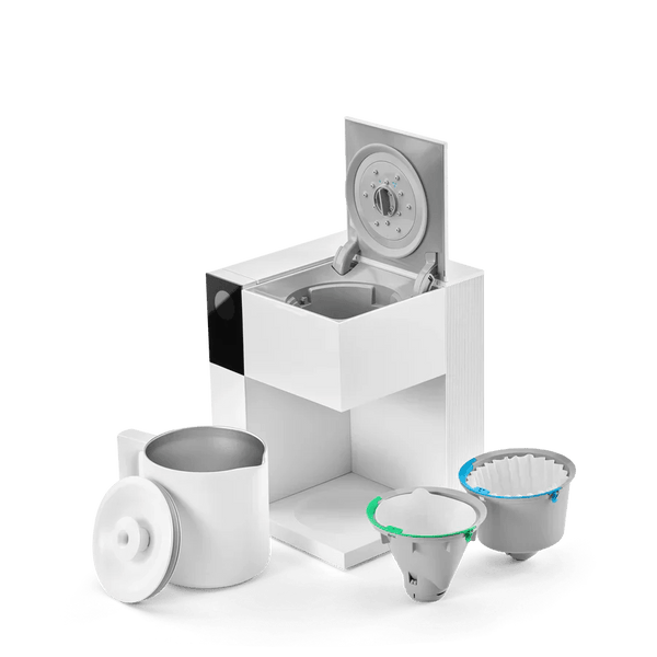 Aiden Precision Kaffebryggare - Vit - Barista och Espresso
