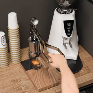 Aleman 2 machine à espresso manuelle | Contrôle de température PID & groupe professionnel 58 mm