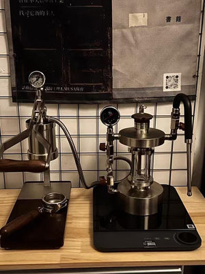 Aleman 2 machine à espresso manuelle | Contrôle de température PID & groupe professionnel 58 mm