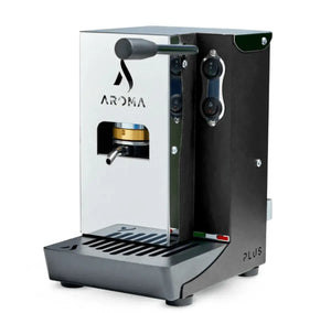 Aroma Plus+ – Kompakt italiensk espressomaskin för pods - Barista och Espresso
