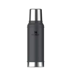 Classic Stainless Steel Thermos 0,94 L Svart – robust termos för hela dagen - Barista och Espresso