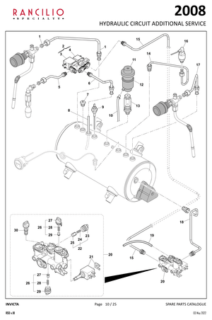 Rancilio NTC - Reservdel OEM nummer: 5031294