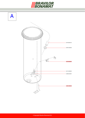 Bonamat O-ring HW - Reservdel OEM nummer: 6.011.030.002