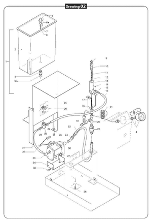 Manometer pump ECM Technika - Reservdel OEM nummer: B7432517