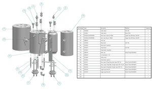 ACS Vesuvius Temperatursensor - Reservdel OEM nummer: VES0031
