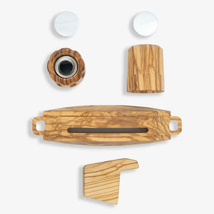 Set en bois pour La Marzocco Linea Micra/Mini/Mini R - Barista et Espresso