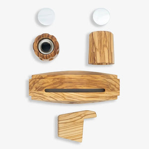 Set en bois pour La Marzocco Linea Micra/Mini/Mini R - Barista et Espresso