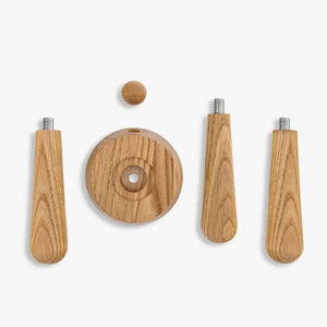 Jeu de poignées pour Rocket R9 ONE-Jeu de poignées-Wiedemann Manufuktur-Sans tête-Chêne-Barista et Espresso