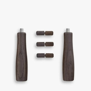 Jeu de poignées pour Sanremo YOU-Jeu de poignées-Wiedemann Manufuktur-Sans tête-Chêne noir-Barista et Espresso