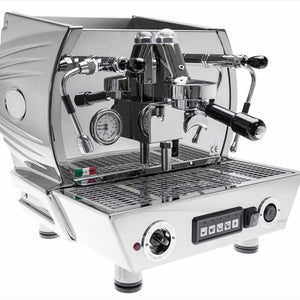 La Nuova Era Altea Vintage Kommersiell espressomaskin-Kommersiell-La Nuova Era-1-grupp-Rostfritt-Barista och Espresso