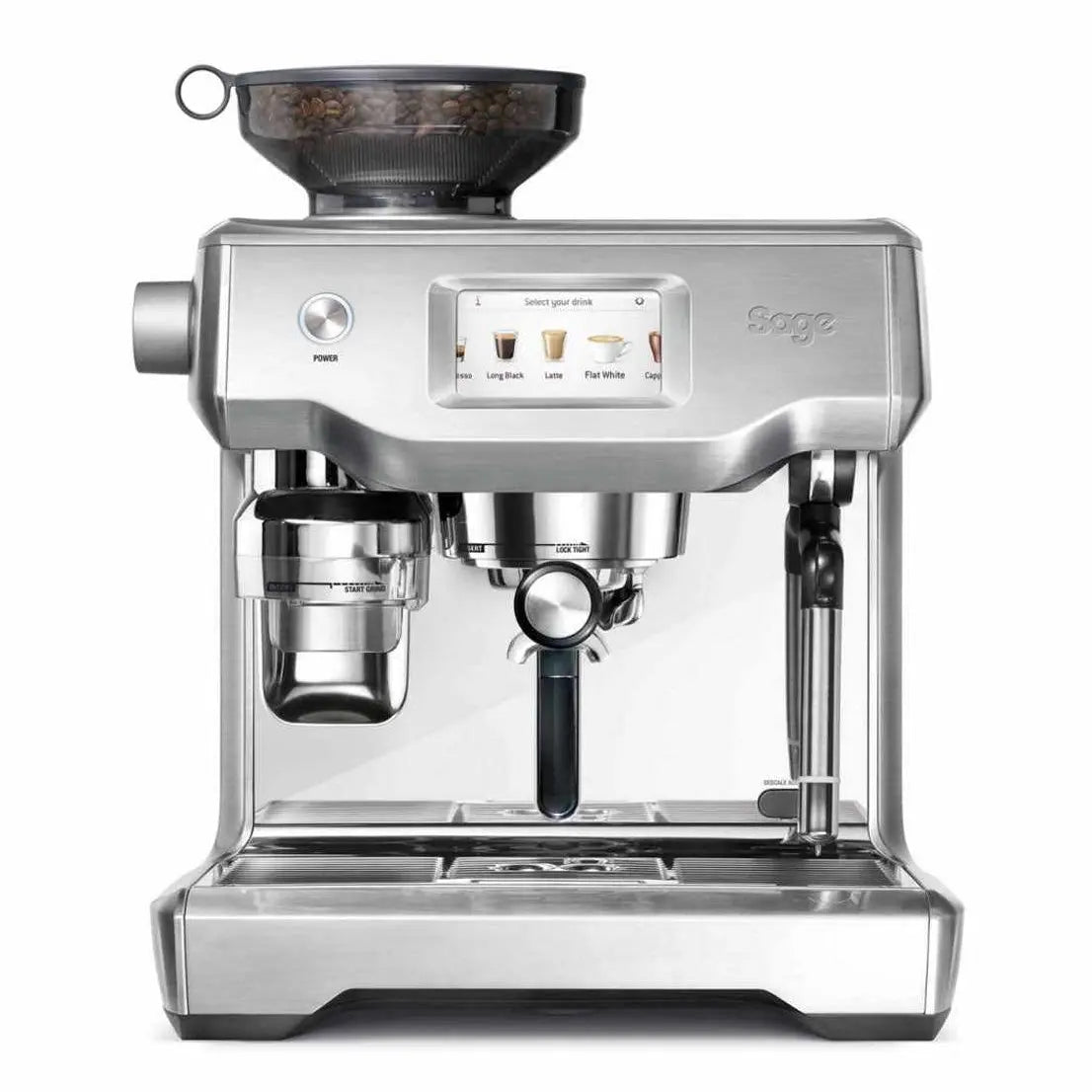 Sage Oracle Touch-Semi-automatique-Sage Renovated-Acier inoxydable-Comme neuf-Barista et Espresso