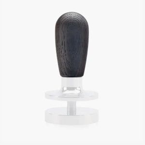 Poignée de tamper en bois-Tamper-Wiedemann Manufuktur-Réglage par ressort-Chêne noir-Barista et Espresso